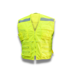 Chaleco Geólogo Poplin Amarillo Flúor